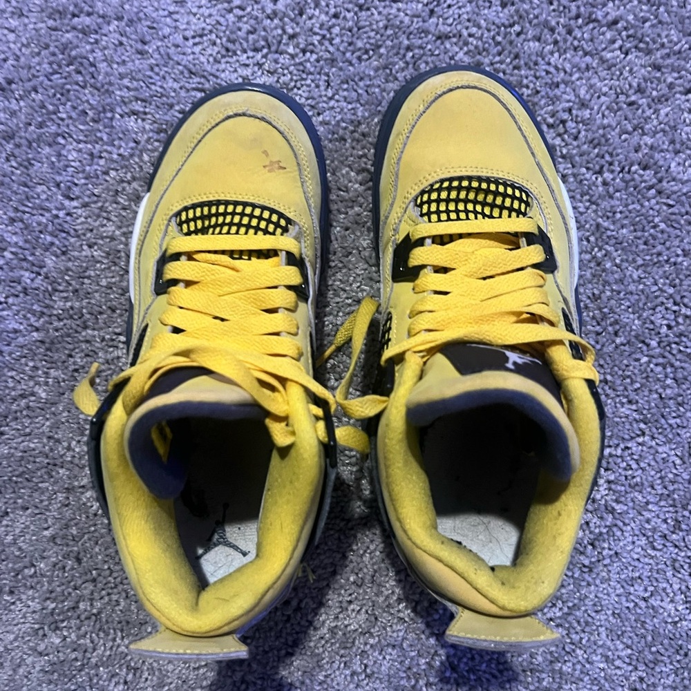 Kids Yellow Jordan Shoes